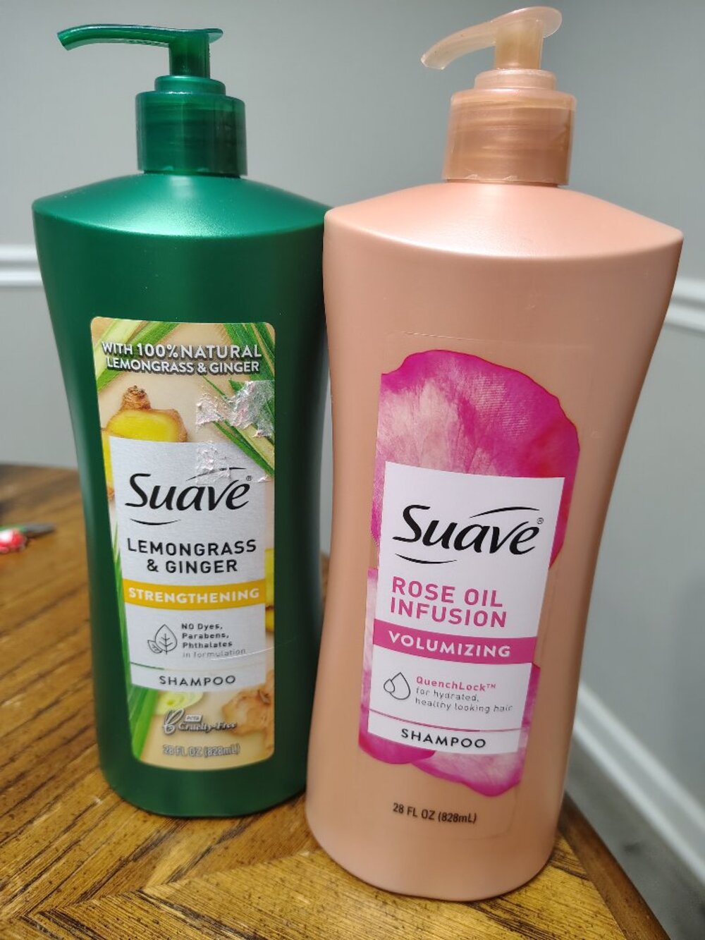 Two SUAVE Shampoos with Pump